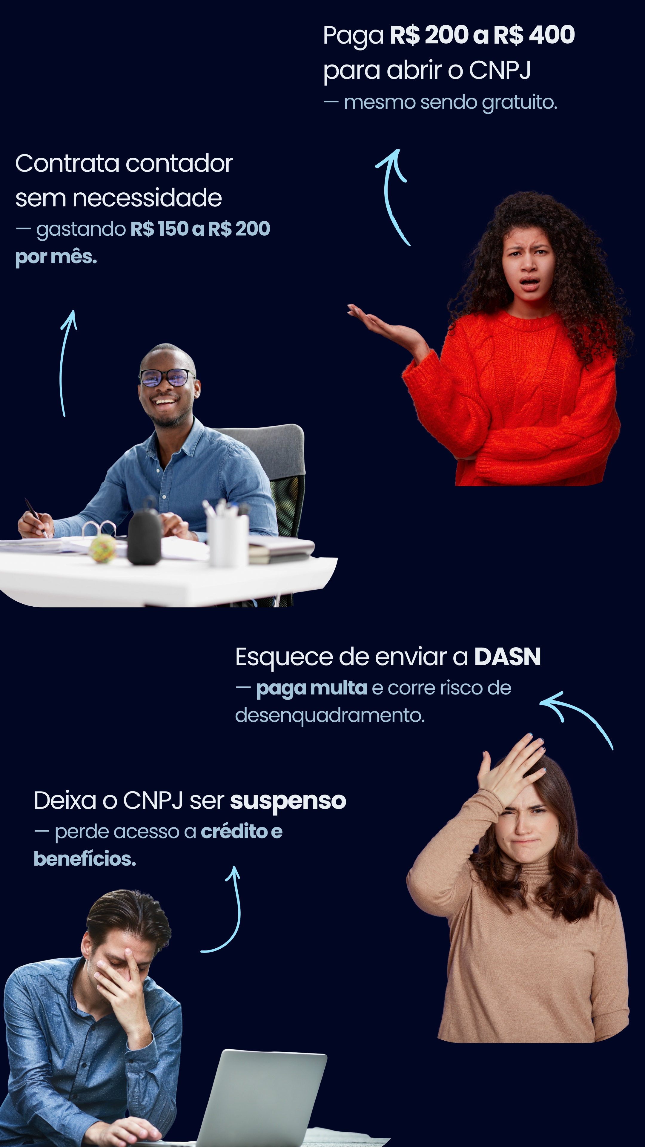 Paga R$ 200 a R$ 400 para abrir o CNPJ — mesmo sendo gratuito. (Story).jpg