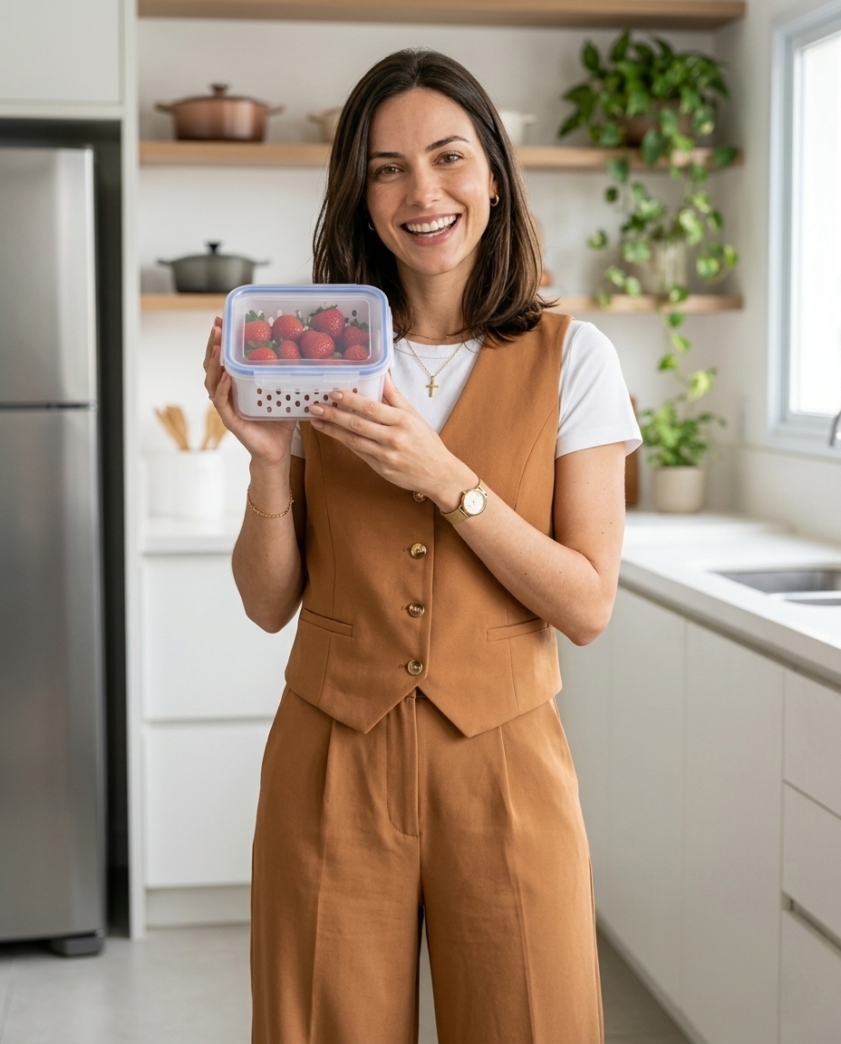 Kit Organizador Hermético para Geladeira