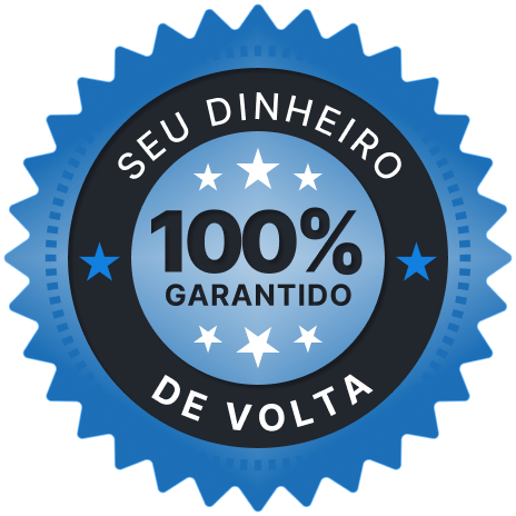 Selo de garantia de satisfação de 7 dias